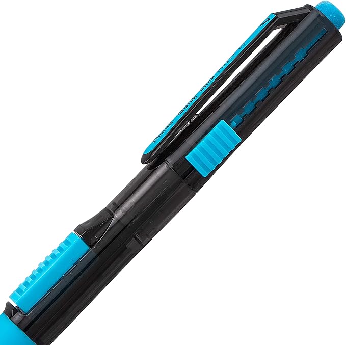 Pentel Quick Click Pop Mechanical Pencil, (0.7mm) Med. Line, Assorted Barrels, Spinner Display - 42 Pieces (PD217A-42)