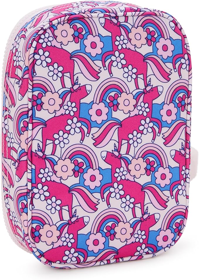 Kipling Women's 100 Pens Prt Printed Case, Organize Accessories, Art Supplies, Makeup, Travel Organizer