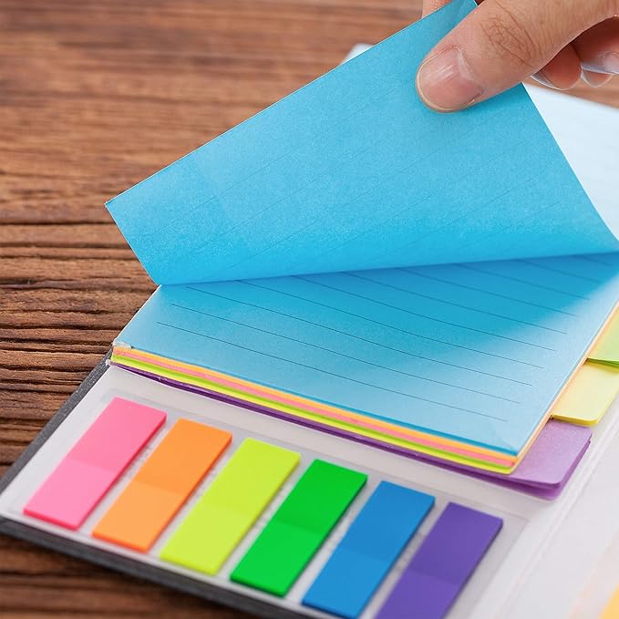 Mr. Pen- Sticky Notes Set, 410 Pack, School Supplies, Office Supplies, Planner Sticky Note Dividers Tabs, Book Notes, Stocky Notes for Bible Journaling