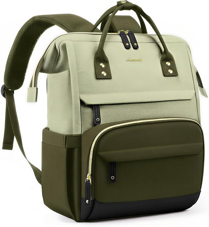 LOVEVOOK Laptop Backpack for Women, 15.6 Inch Work Business Backpacks Purse With Large Capacity