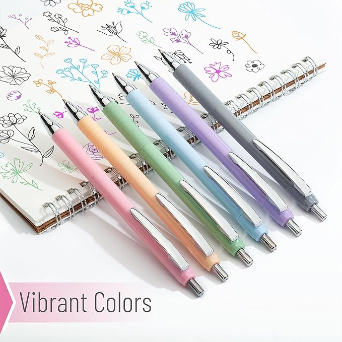 Mr. Pen- 6 Pack Assorted Color Bible Journaling Pens, No Bleed Through