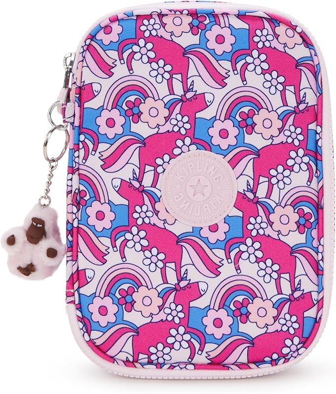 Kipling Women's 100 Pens Prt Printed Case, Organize Accessories, Art Supplies, Makeup, Travel Organizer