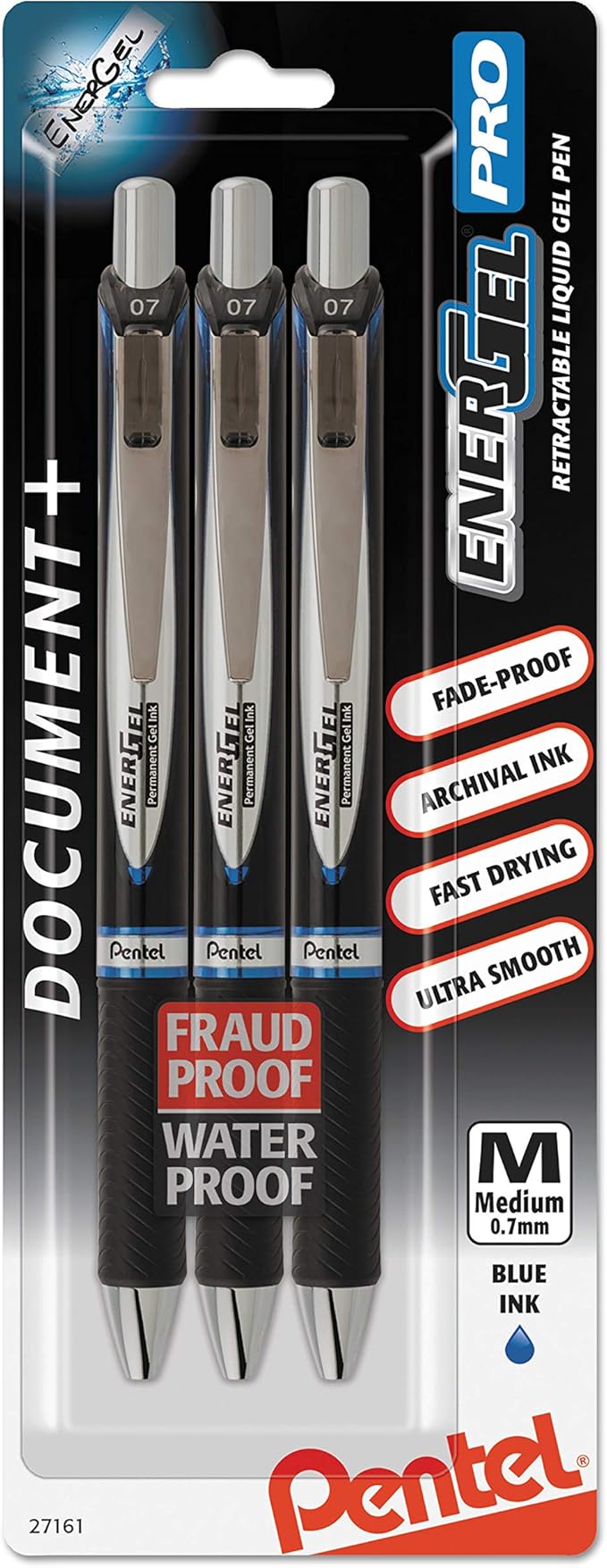 Pentel EnerGel Pro Permanent Gel Ink Pen