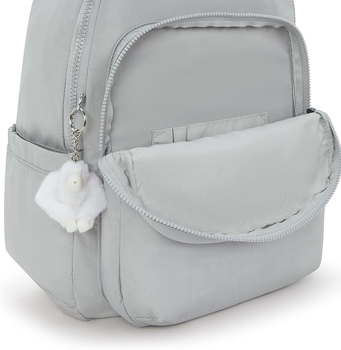 Kipling Women's Seoul 15" Laptop Backpack, Durable, Roomy with Padded Shoulder Straps, Built-In Protective Sleeve