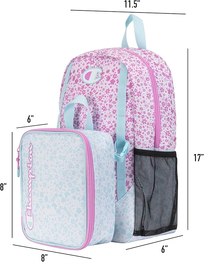 Champion Mode Combo Backpack, Pink/Blue, OS