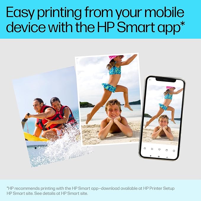 HP Everyday Photo Paper - Designed for HP Inkjet Printers, Glossy, 5x7 in, 60 sheets (CH097A)