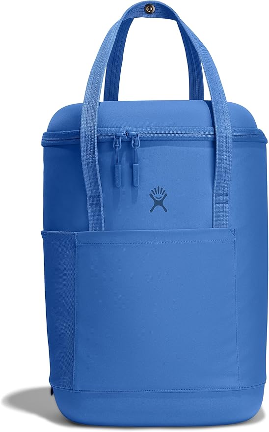 Hydro Flask Cooler Backpack - Insulated Portable Soft Cooler - 20 L Capacity in Cascade Blue