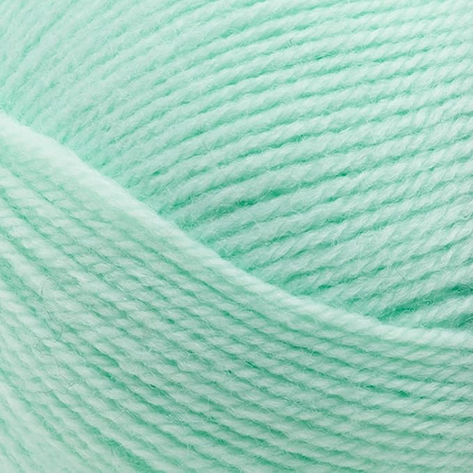 Lion Brand Yarn, Baby Soft Baby Blanket Yarn for Crocheting, Knitting, and Crafts, Mint Multicolor, 1 Pack