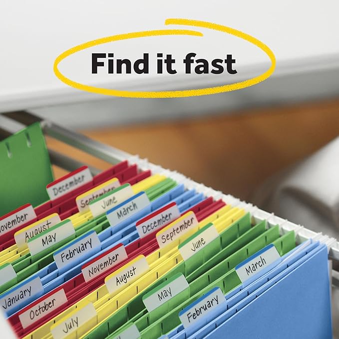 Post-it Tabs Value Pack, Assorted Primary Colors, 1 in and 2 in Sizes, 114 Tabs/Pack (686-VAD2)