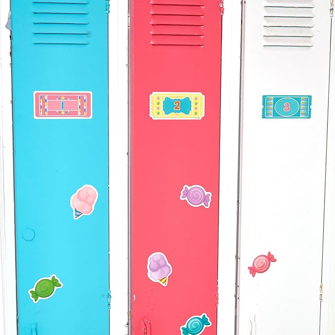 Carson Dellosa – Up & Away Tickets Colorful Cut-Outs, Classroom Décor, 51 Pieces