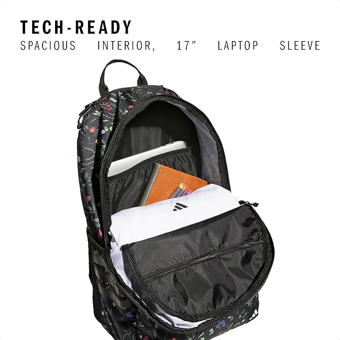 3-Stripe Classic backpack for men and women, bag with laptop sleeve