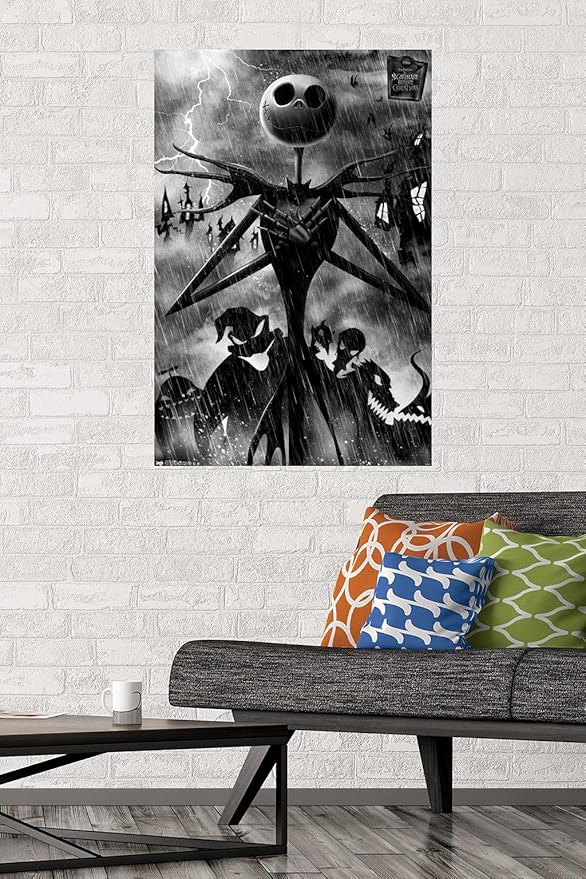 Trends International The Nightmare Before Christmas Shadows Wall Poster 22.375" x 34"