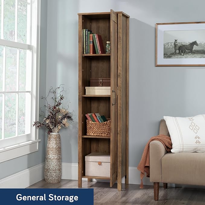 Sauder Miscellaneous Storage Cabinet, Rural Pine Finish