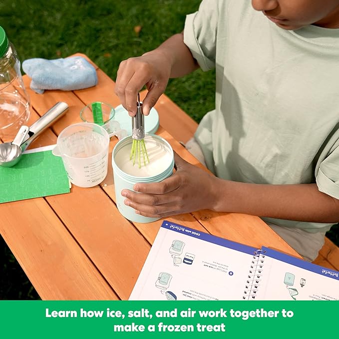 KiwiCo - Science of Cooking: Ice Cream, Learning Cooking Through Chemistry Project, STEM Kit for Ages 5+