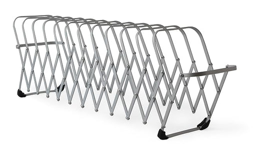 LEE Flexifile Expandable Collator to Organizer, 12 Sections, Letter to Legal Size Files, 6" X 6.75" X 10.5", Silver