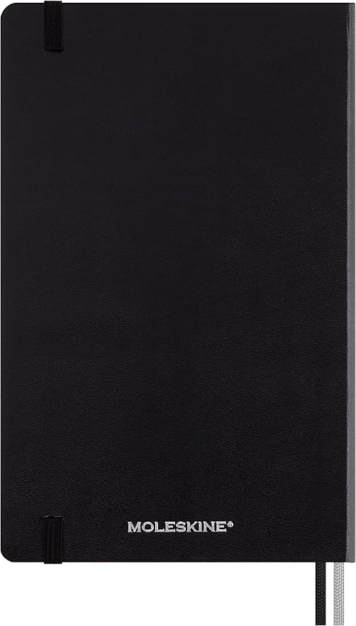 Moleskine Wizarding World Harry Potter Limited Edition Spells Collection, Lumos Themed Bundle Notebook and Kaweco Roller Pen, Hard Cover, Ruled, Large (5" x 8.25"), Black, 176 Pages