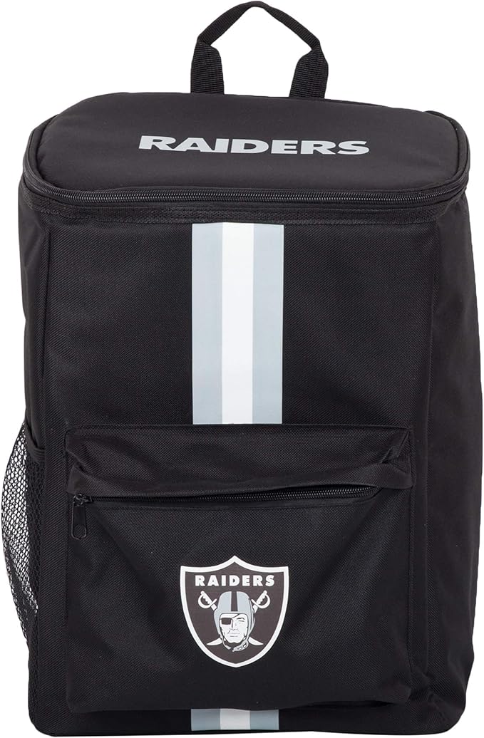 Cooler Backpack – Portable Soft Sided Ice Chest – Insulated Bag Holds 36 Cans - Football Gear – Show Your Team Spirit with Officially Licensed Fan Gear