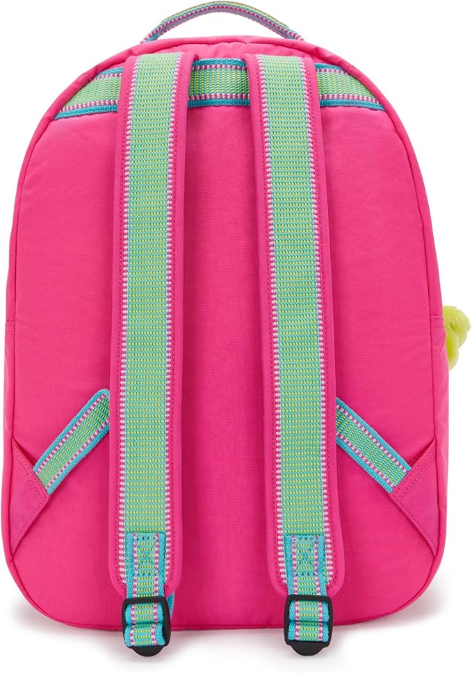 Kipling Women's Seoul 15" Laptop Backpack, Durable, Roomy with Padded Shoulder Straps, Built-In Protective Sleeve