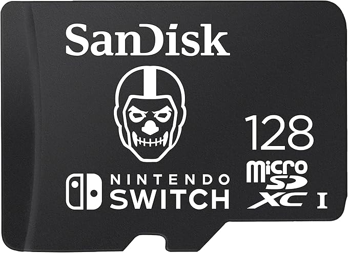 SanDisk 128GB microSDXC Card Licensed for Nintendo Switch, Fortnite Edition - SDSQXAO-128G-GN6ZG