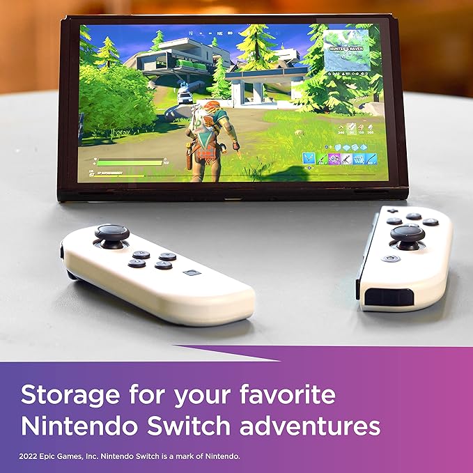 SanDisk 128GB microSDXC Card Licensed for Nintendo Switch, Fortnite Edition - SDSQXAO-128G-GN6ZG