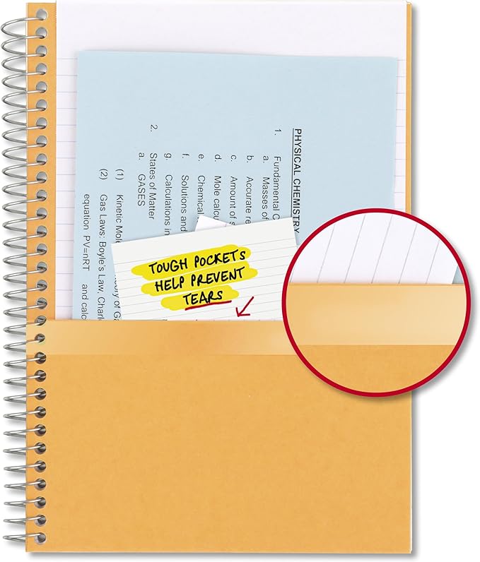 Five Star Spiral Notebook, 2 Subject, College Ruled Paper, 6" x 9-1/2", 80 Sheets, Fights Ink Bleed, Water Resistant Cover, Seaglass Green (840029CH1-ECM)