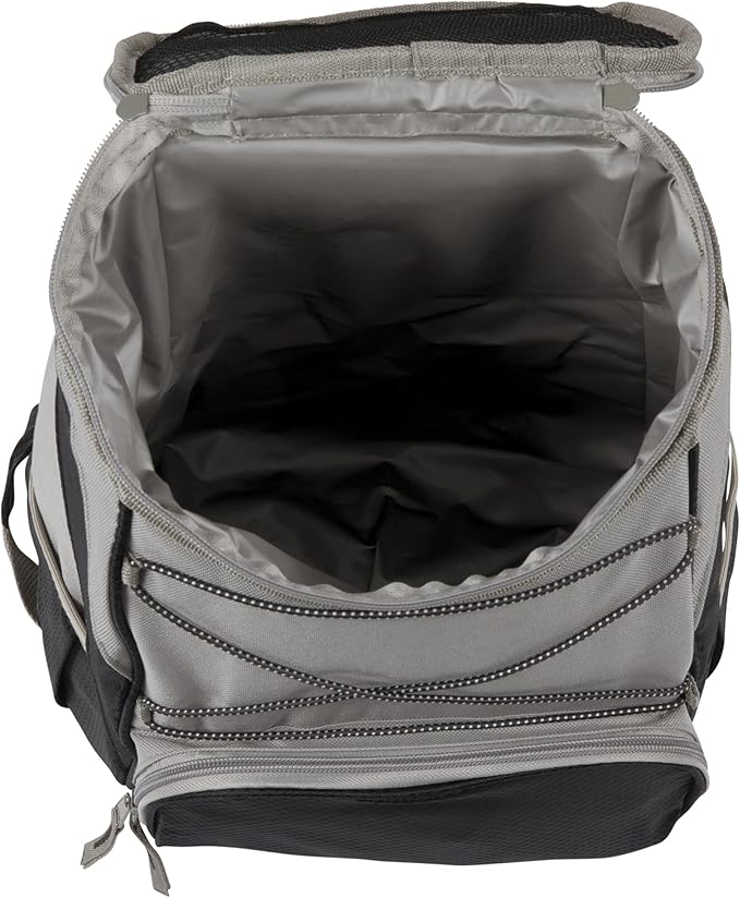Picnic TIME Disney Lilo & Stitch PTX Backpack Cooler, Soft Cooler Backpack, Insulated Lunch Bag, (Black with Gray Accents)