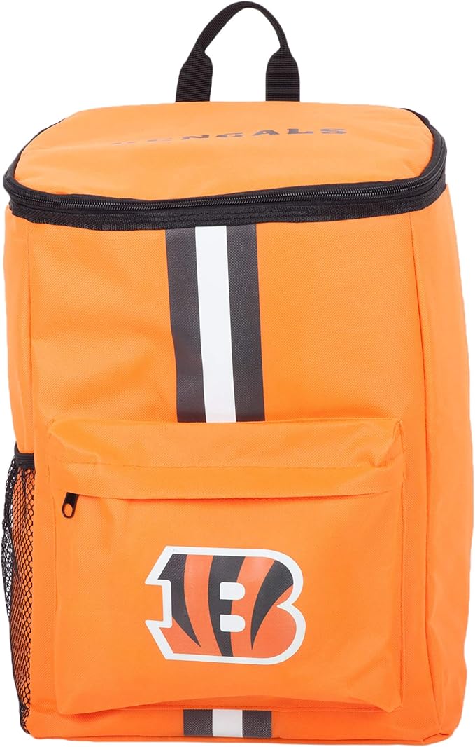 Cooler Backpack – Portable Soft Sided Ice Chest – Insulated Bag Holds 36 Cans - Football Gear – Show Your Team Spirit with Officially Licensed Fan Gear