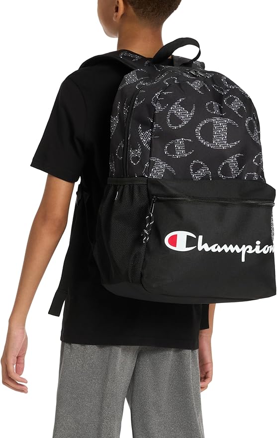 Champion Merit Backpack, Black Grey, OS
