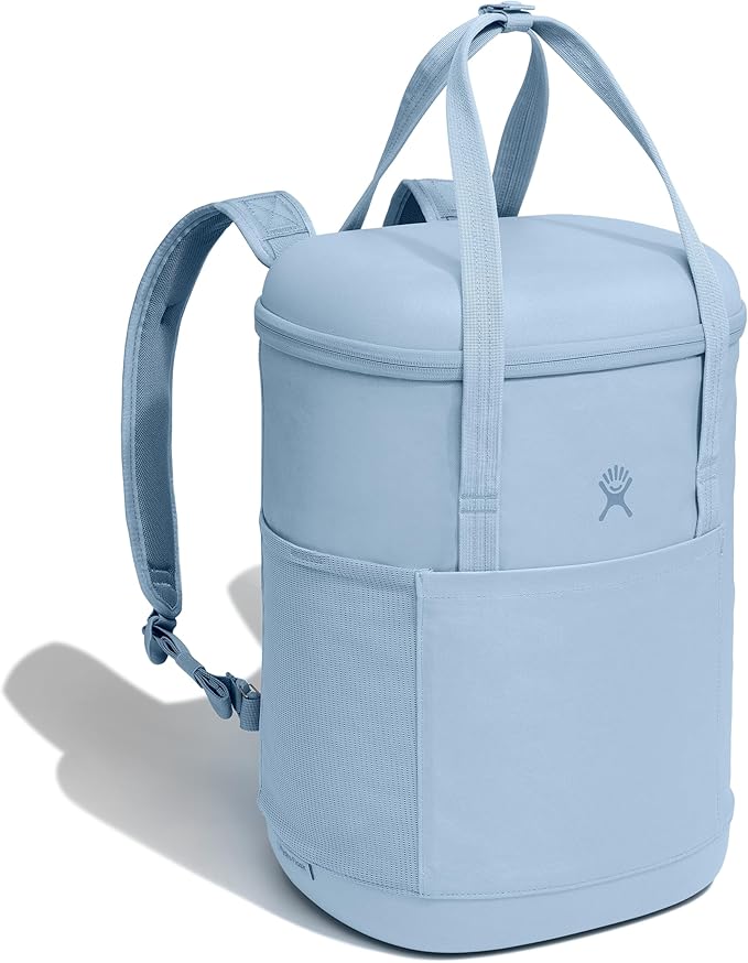 Hydro Flask Cooler Backpack - Insulated Portable Soft Cooler - 20 L Capacity in Surf Blue