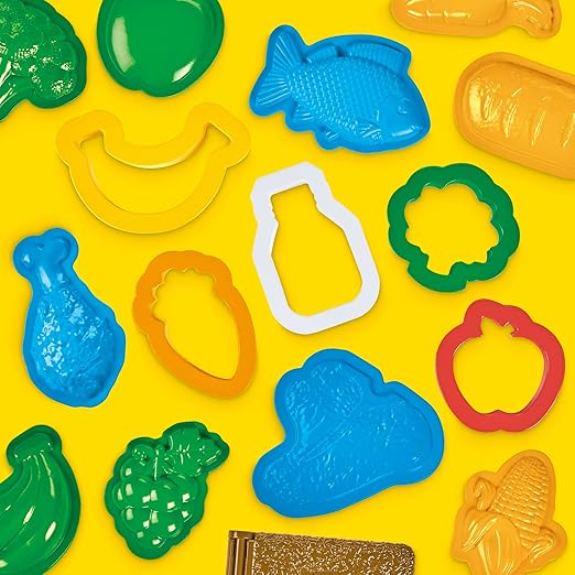 Play-Doh Cash Register Toy, 23 Play Food Accessories, Kids Arts & Crafts 3+ (Amazon Exclusive)