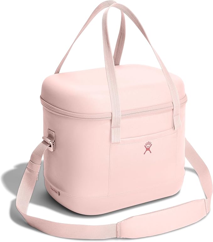 Hydro Flask Cooler Bag - Insulated Portable Soft Cooler - 20 L Capacity in Trillium Pink