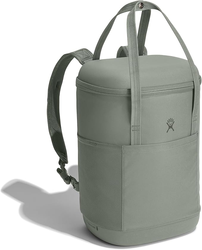 Hydro Flask Cooler Backpack - Insulated Portable Soft Cooler - 20 L Capacity in Agave Green