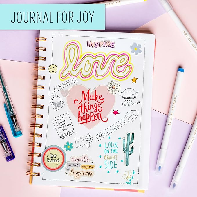 STMT D.I.Y. Artist Stationery Set, Art Journal Kit, Watercolor Kit, DIY Journaling Set for Girls Ages - 8+
