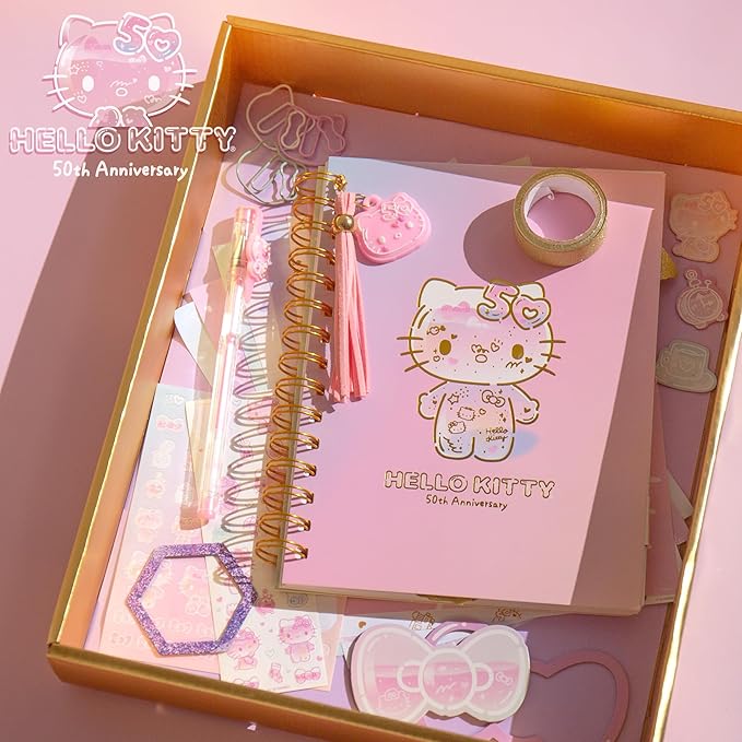 Hello Kitty 50th Anniversary DIY Journaling Set