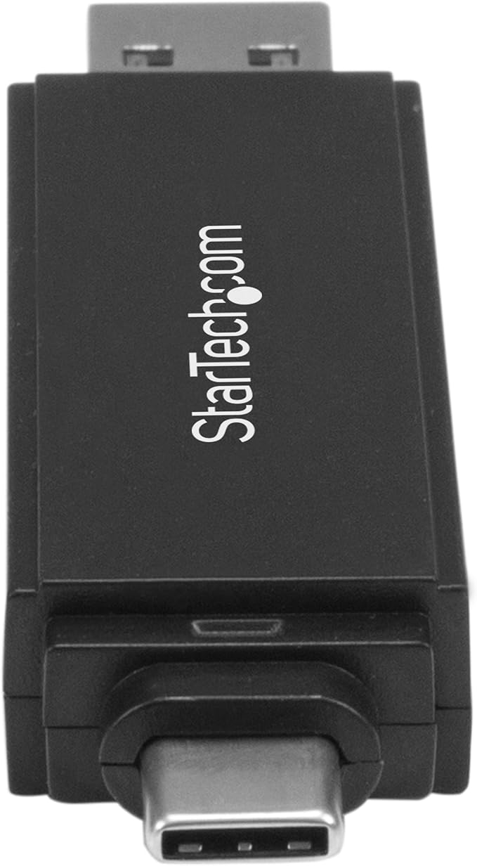 StarTech.com USB Memory Card Reader - USB 3.0 SD Card Reader - Compact - 5Gbps - USB Card Reader - MicroSD USB Adapter