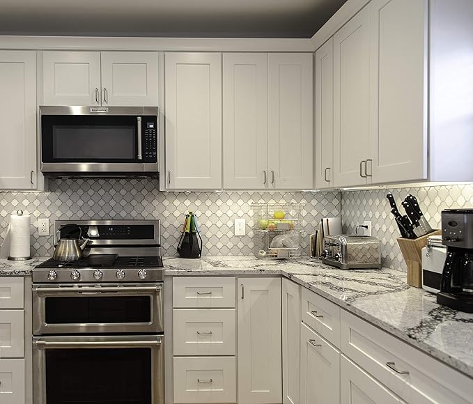 Design House Brookings Shaker Unassembled Wall Kitchen Cabinet W3336, 33 W x 12 D x 36 H, Painted White with Sherwin Williams®, Solid Wood – Design House, 543165