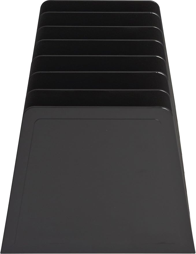 Business Source Desk Step Sorter, 1 LB, Black, Model:BSN11876
