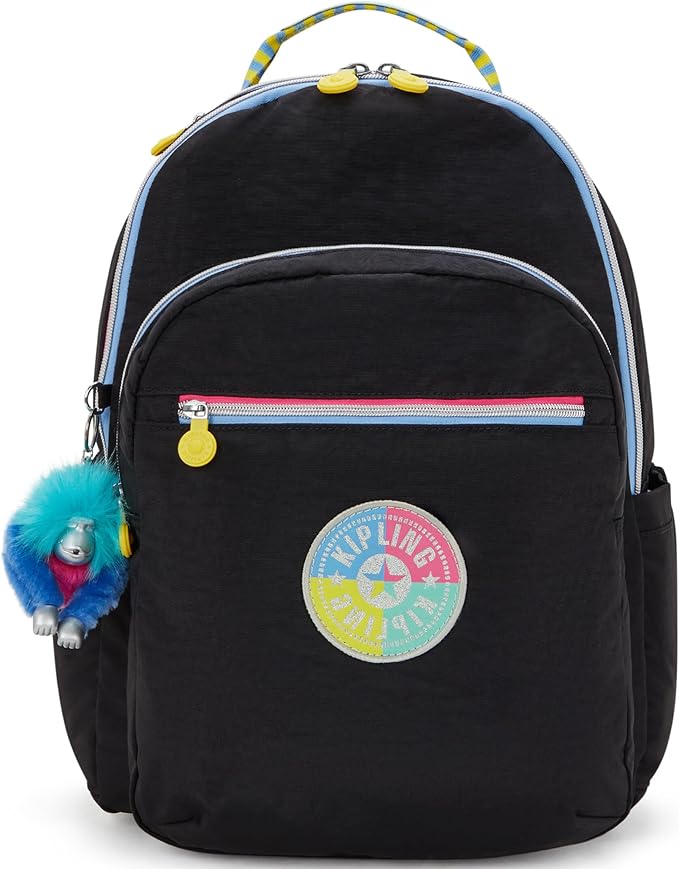 Kipling Women's Seoul 15" Laptop Backpack, Durable, Roomy with Padded Shoulder Straps, Built-In Protective Sleeve