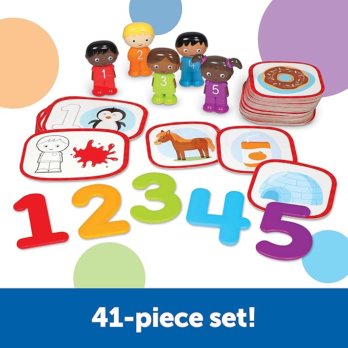 Learning Resources Skill Builders! Toddler Skills - 41 Piece Set, Ages 2+, Homeschool Activities, Preschool Supplies, Teaching Cards, Back to School Materials
