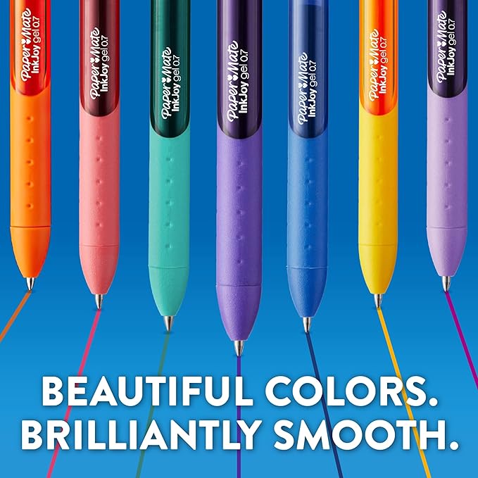 Paper Mate InkJoy Pens Gel Pens Medium Point (0.7 mm) Assorted 36 Count