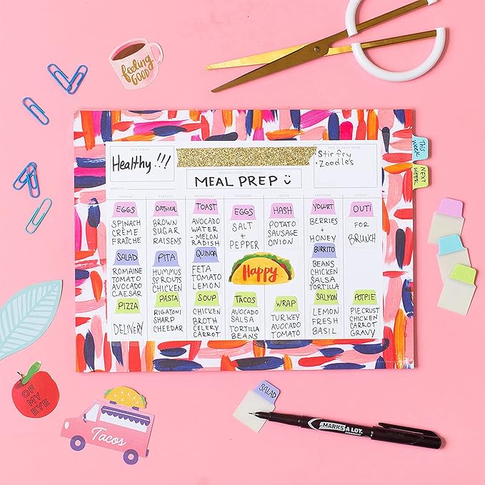 Avery Mini Ultra Tabs, 1" x 1.5", 2-Side Writable, Assorted Pastel Colors, 40 Repositionable Tabs (74761)
