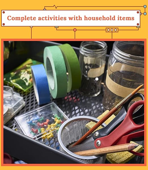 Carson Dellosa Stem Challenges Learning Cards Bundle, 2 Hands-On Science Kits for Kids Ages 8-12, 60 Stem Projects, Educational Science Kits, Stem Education Kit for Homeschool or Classroom