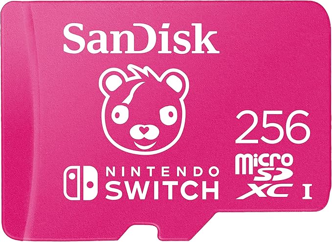 SanDisk 256GB microSDXC Card Licensed for Nintendo Switch, Fortnite Edition - SDSQXAO-256G-GN6ZG
