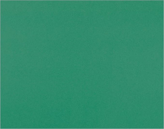 Pacon 4-Ply Railroad Board, 22" x 28", Holiday Green 100 Count