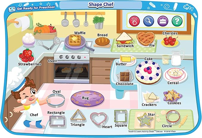 VTech Touch and Learn Activity Desk Deluxe Expansion Pack - Get Ready for Preschool