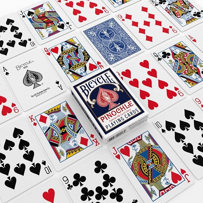 Bicycle Pinochle Playing Cards, Standard Index, 1 Deck