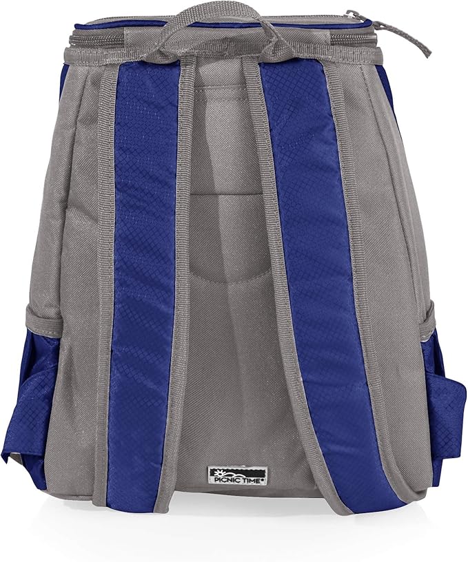 PICNIC TIME Disney Lilo & Stitch Scrump PTX Backpack Cooler, Soft Cooler Backpack, Insulated Lunch Bag, (Navy Blue with Gray Accents)