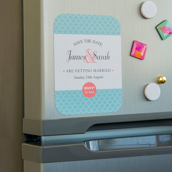 Avery Printable Magnet Sheets, 8.5" x 11", Inkjet Printer, Pack of 60 Matte White Sheets (3270)