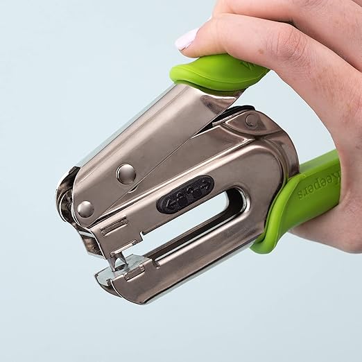We R Memory Keepers, Crop-A-Dile Power Punch, Green, for .25" Holes, Scrapbooking Tool, Compatible for Most Tin, Metal, Craft Paper, Leather, Fabric