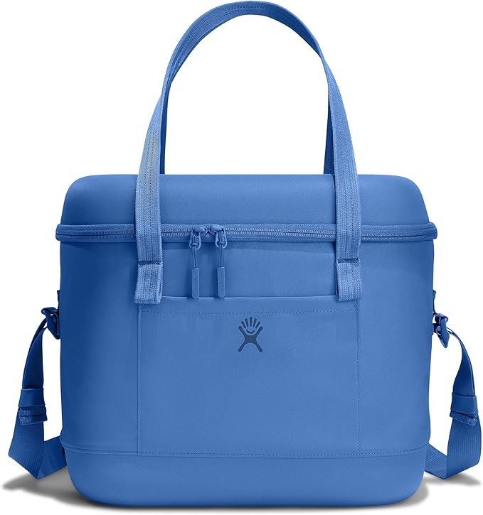Hydro Flask Cooler Bag - Insulated Portable Soft Cooler - 20 L Capacity in Cascade Blue